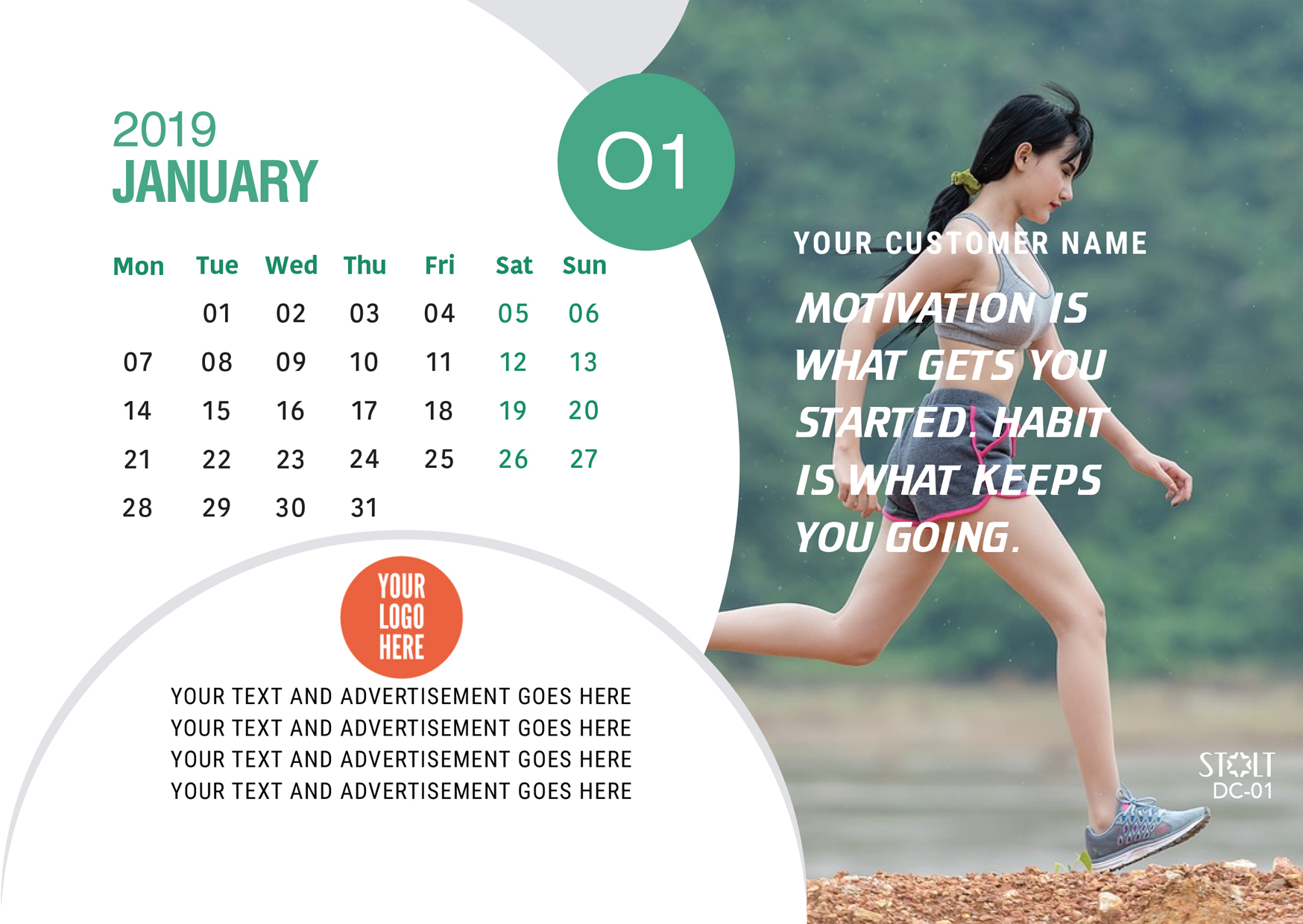 Purchase Best Fitness Desk Calendar Online For Best Prices In India