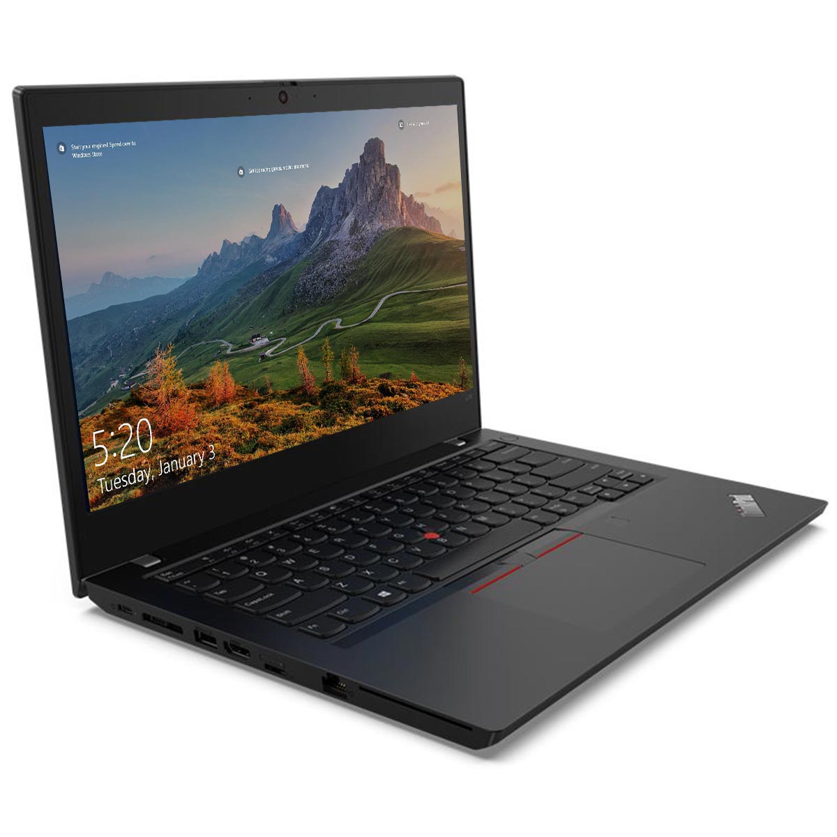 Lenovo Thinkpad L14 Laptop : Intel Core i5-10th Gen|8 GB| 512 GB SSD|14