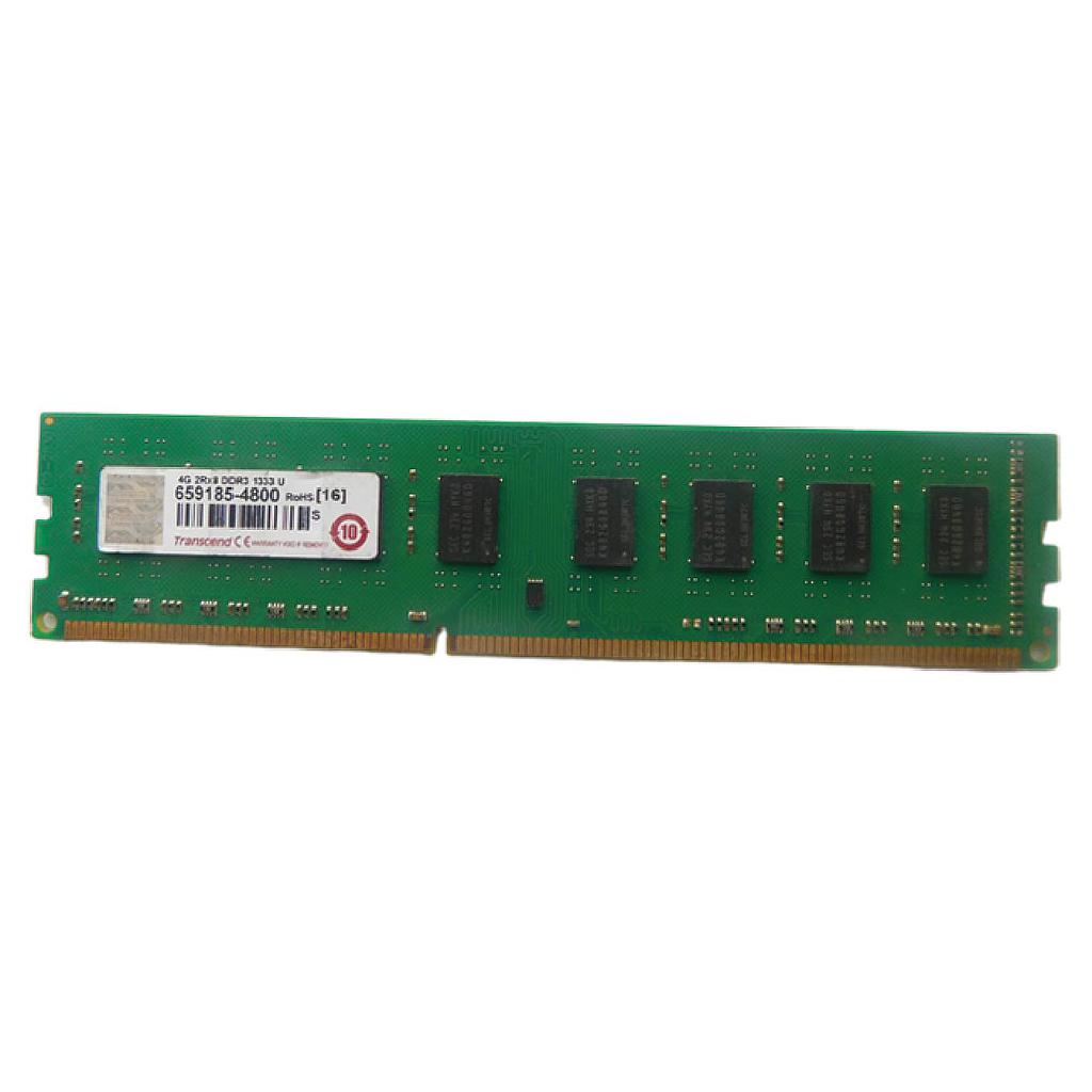 Transcend Desktop Ram DDR3 4GB 2Rx8 1333