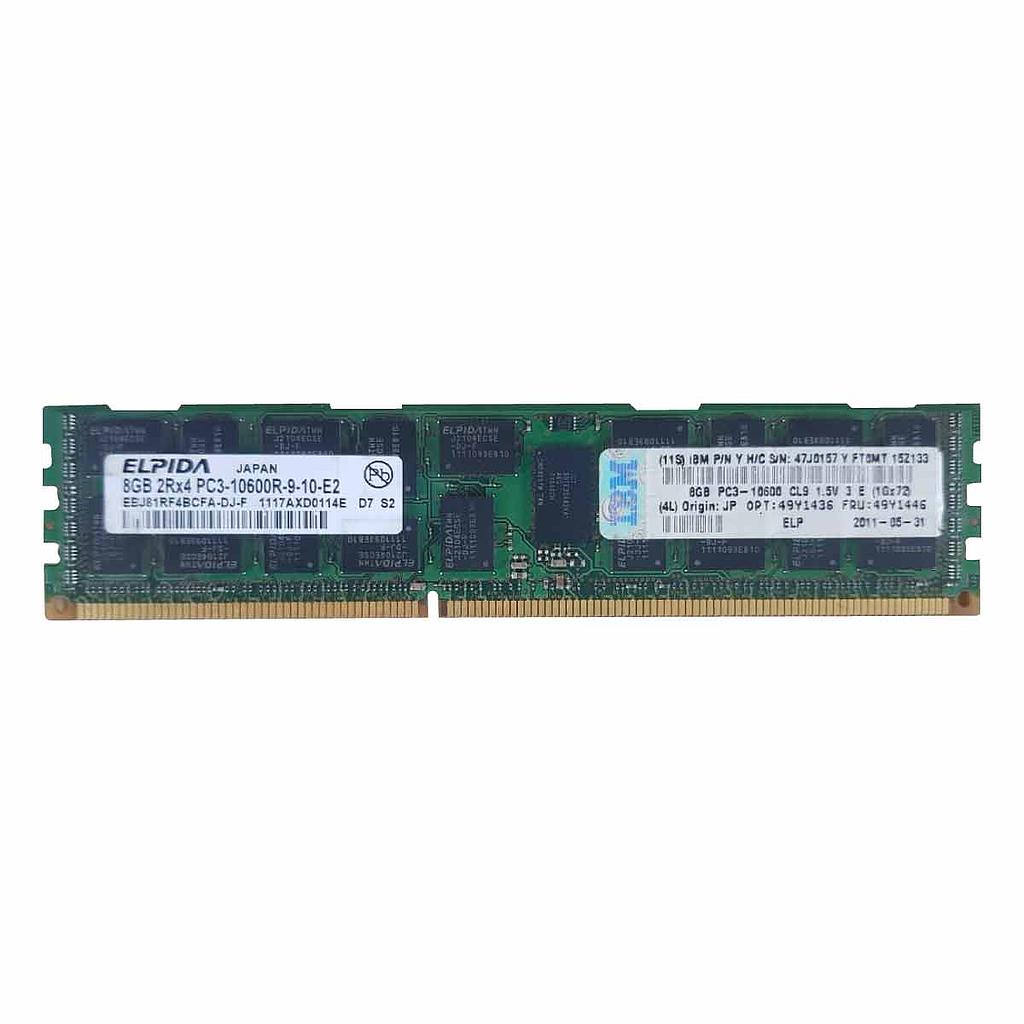 Elpida 8GB DDR3 1333Mhz 2Rx4 ECC Server RAM