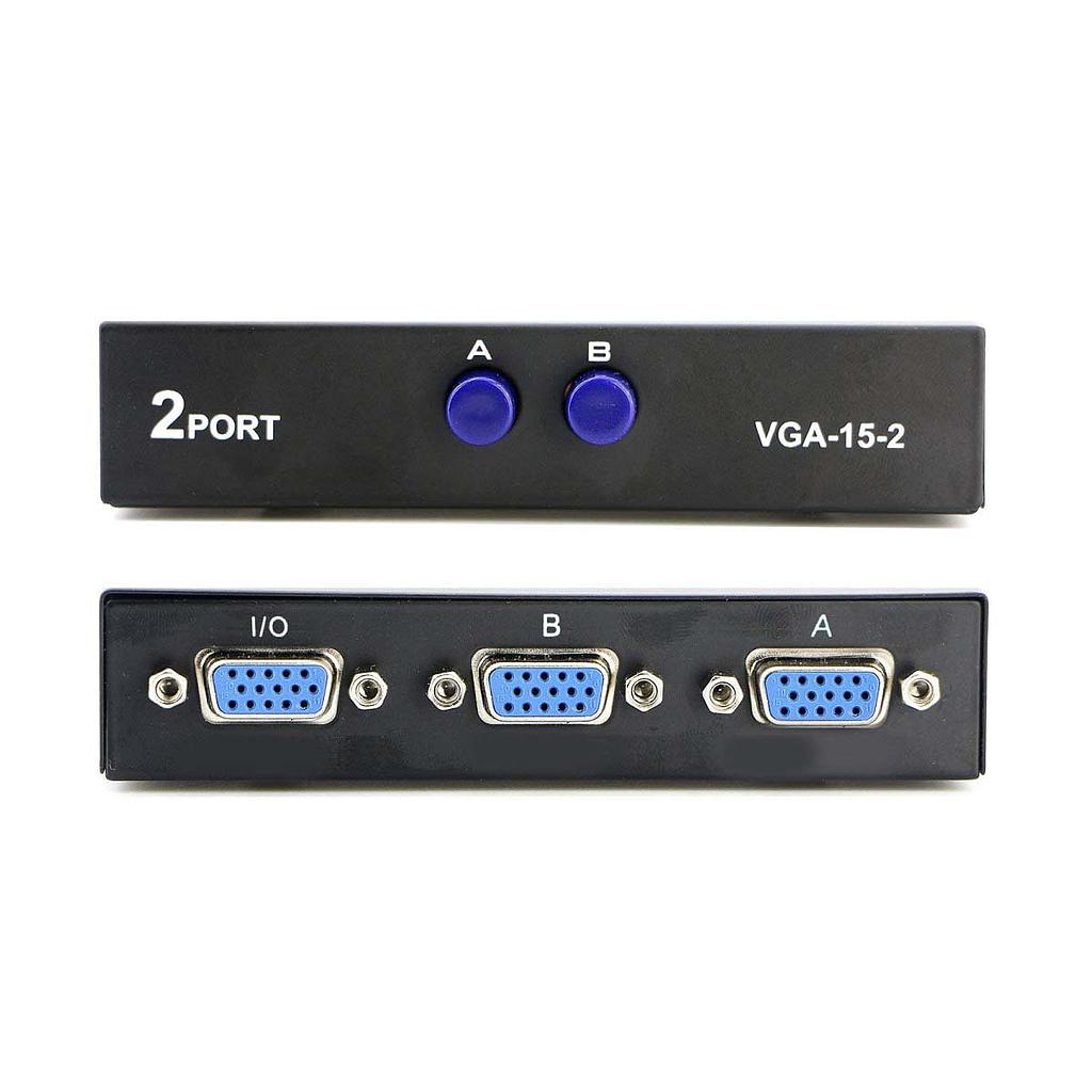 MaxICOM VGA-15-2C 2 Port VGA Switch