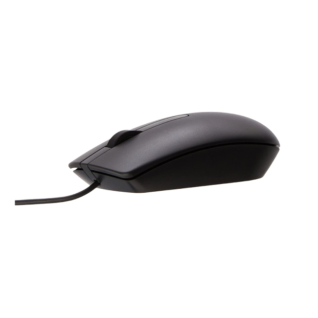 Dell MS116 USB Wired Optical Mouse (Black)