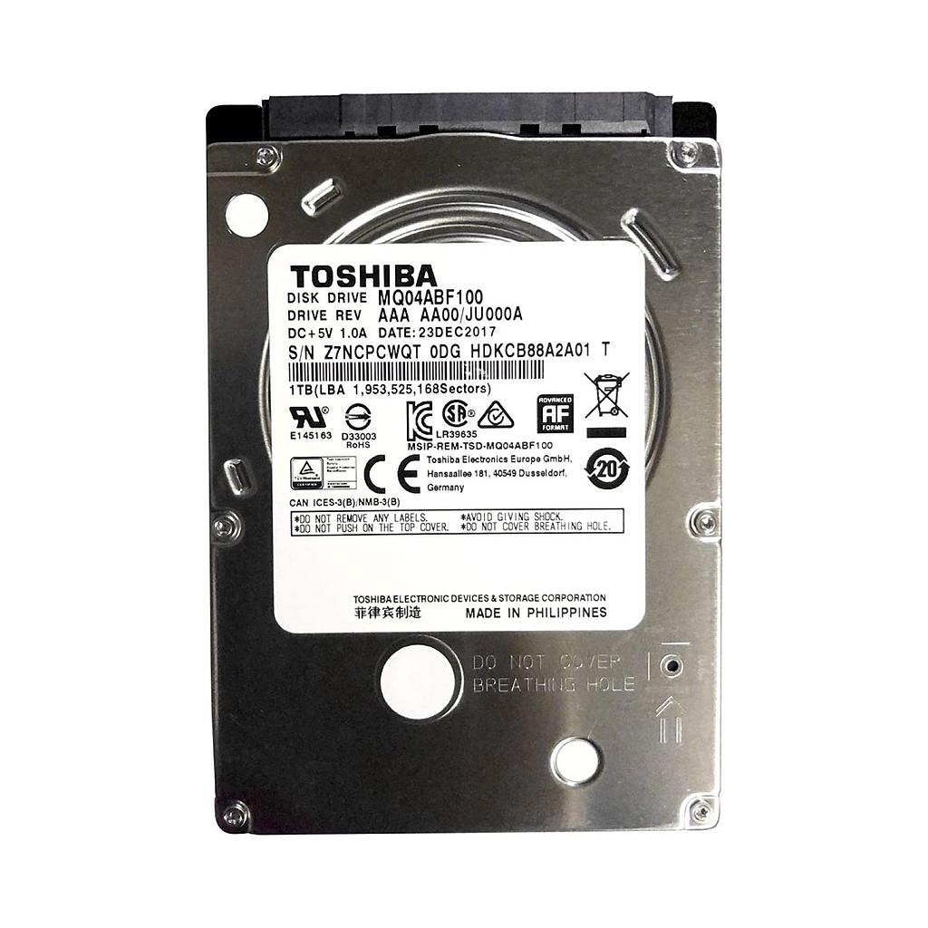 Toshiba 1TB SATA 5400RPM Laptop Hard Disk|MQ04ABF100