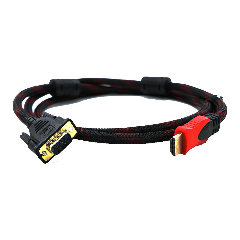 HDMI To VGA Cable(Import) 1.8MTR