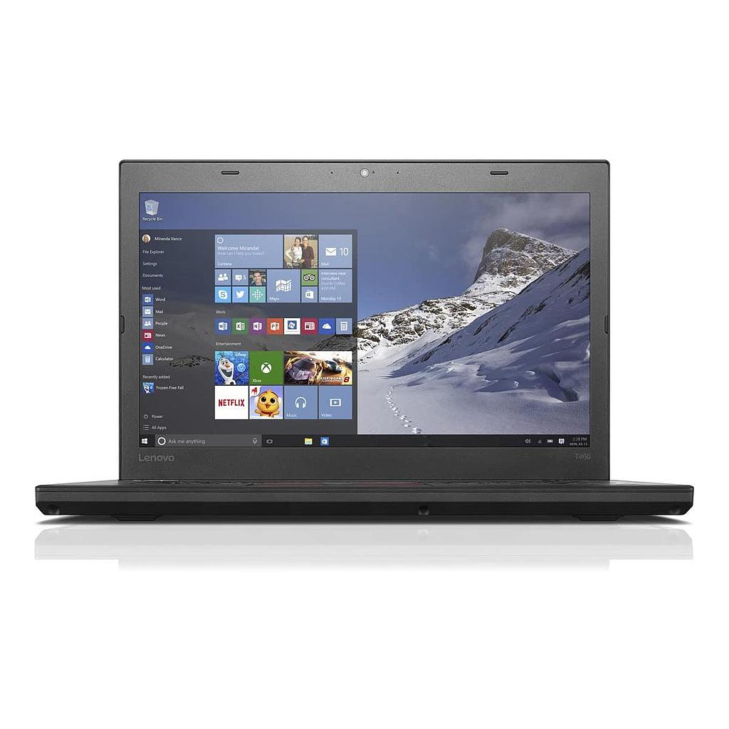 Lenovo ThinkPad T460 Laptop : Intel Core i5-6th Gen|8GB|256GB|14"HD|Win 10Pro
