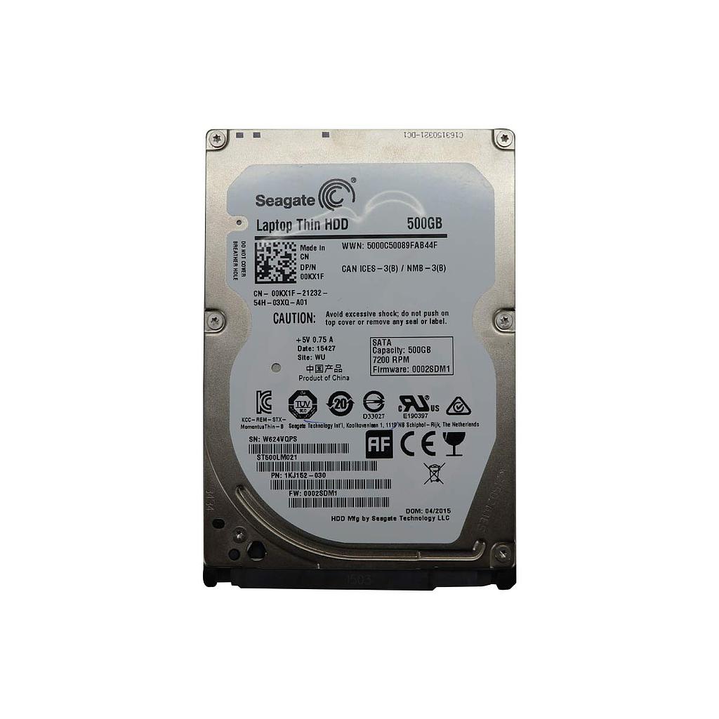 Seagate 500GB SATA 7200RPM 2.5" Internal Hard Disk (ST500LM021)