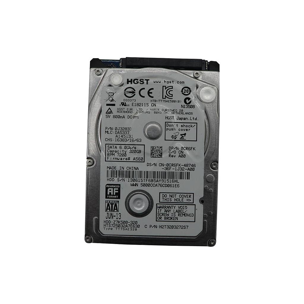 HGST Z7K500 320GB 2.5" SATA Hard Disk