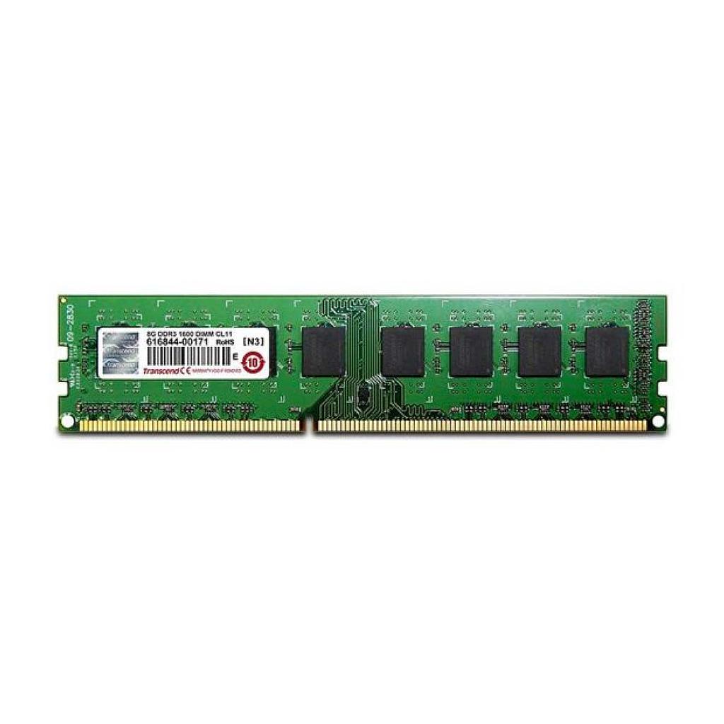 Transcend 8GB 2Rx8 DDR3L 1600MHz Desktop Ram