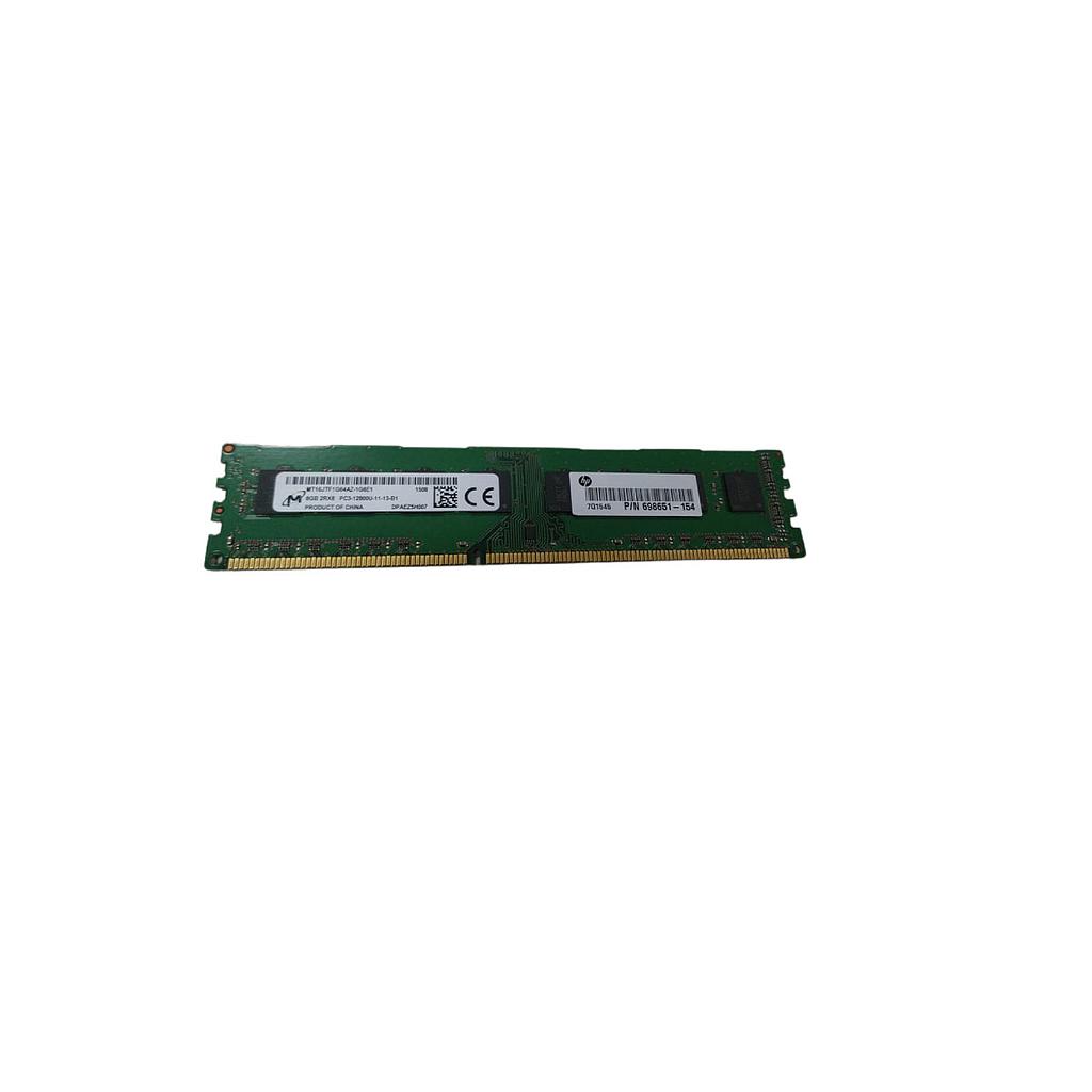 Micron 8GB 2Rx8 DDR3 1600MHz PC3-12800 Desktop Ram