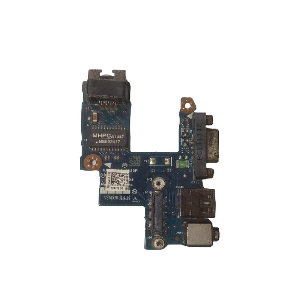 Dell Latitude E5440 USB Audio Lan and VGA Port Board|Laptop Spare