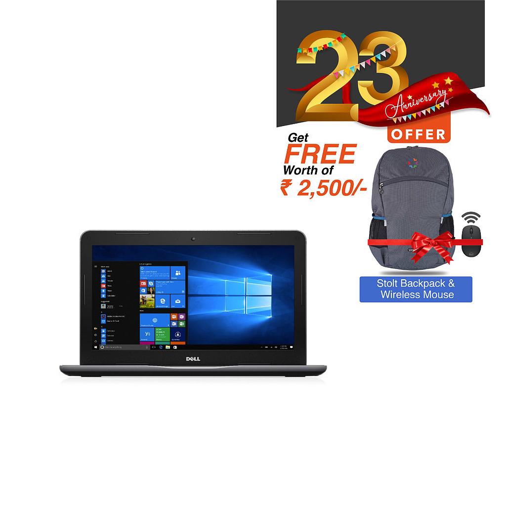 Dell Latitude 3380 Laptop : Intel Core i5-7th Gen|4GB|500GB|Win 10Pro 