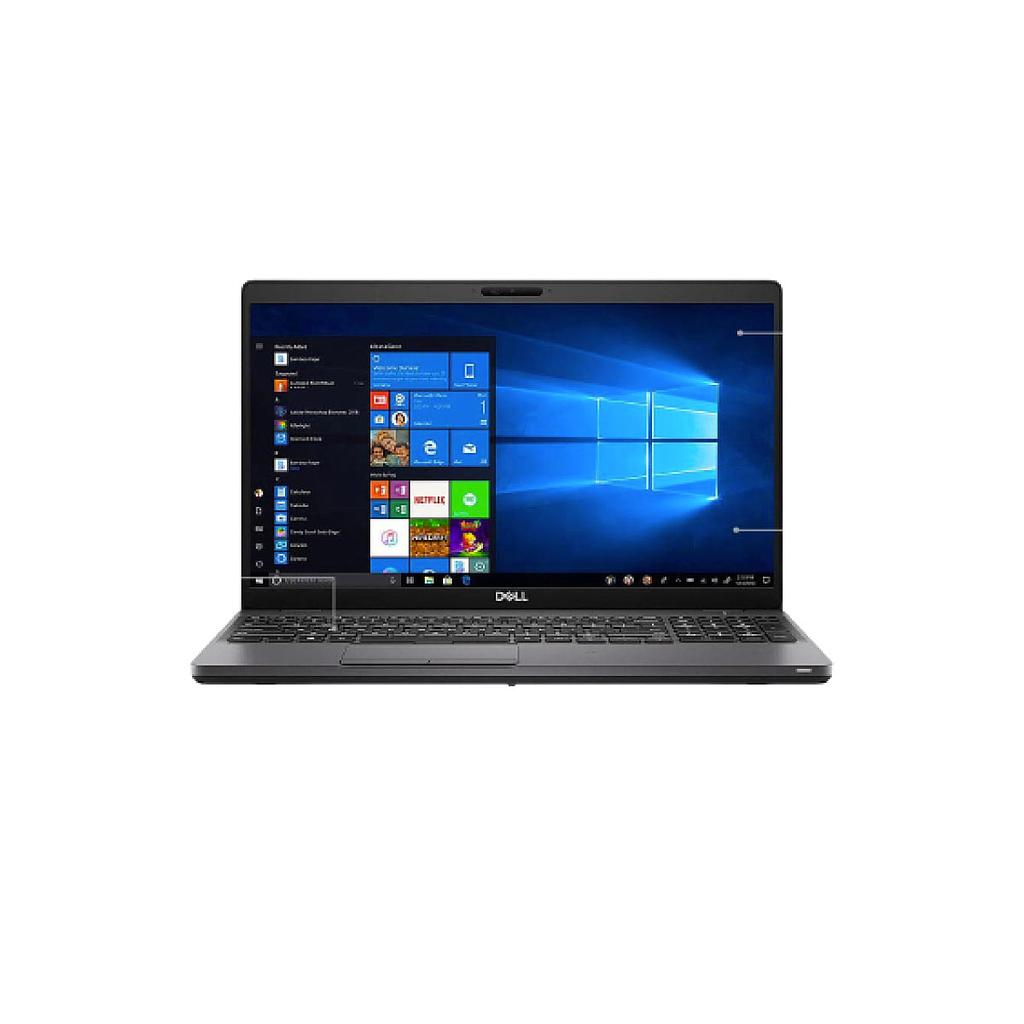 Dell Latitude 5500 Laptop : Intel Core i5-8th Gen|8GB|256GB|15.6"FHD|Win 10Pro|3Yrs Prosupport Plus