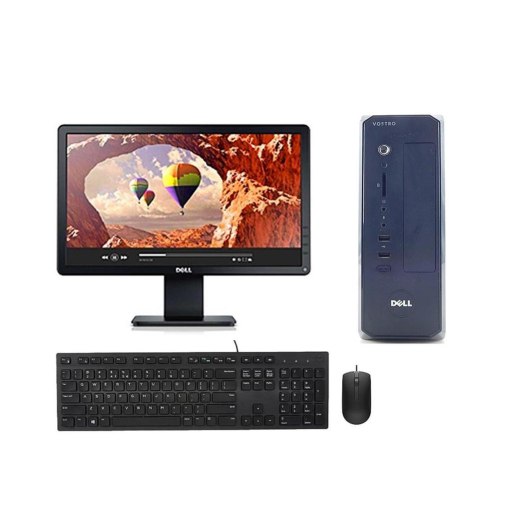 Dell Vostro 270S Desktop : Intel Core i5-3rd Gen|8GB|500GB|Dos|18.5'' Monitor