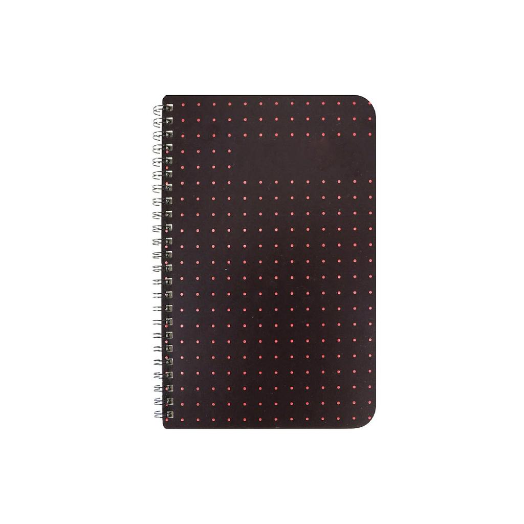 STOLT Blitz Notebook - Basic Series|Black with Red