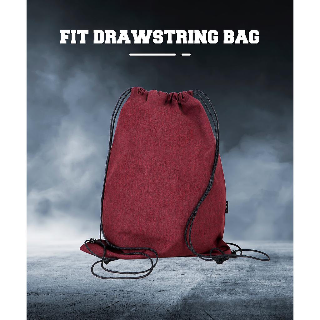 STOLT Fit Drawstring Bag|Blush Red