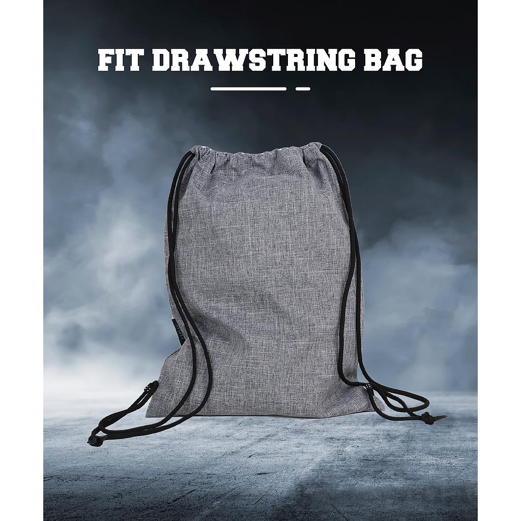 STOLT Fit Drawstring Bag|Harbor Grey