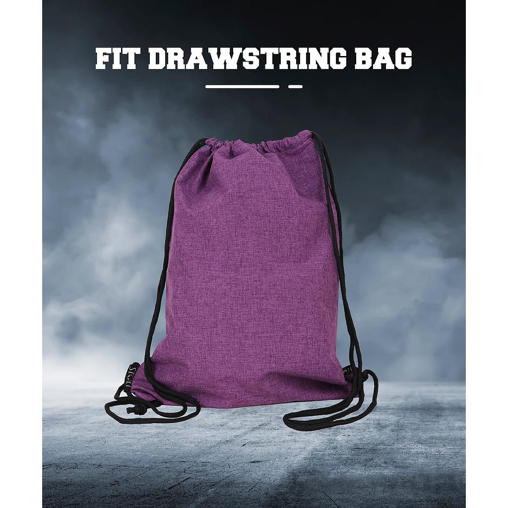 STOLT Fit Drawstring Bag|Iris Purple