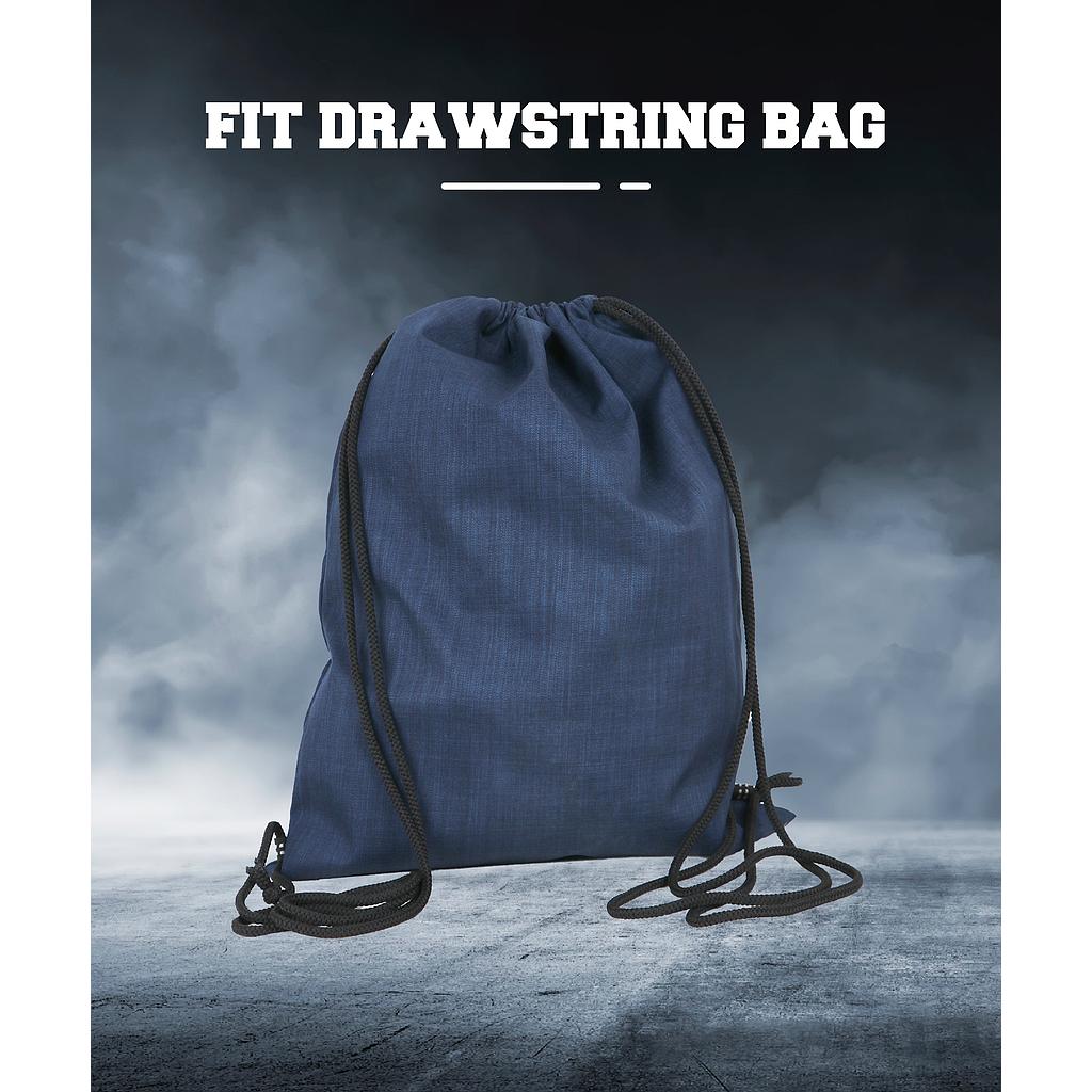 STOLT Fit Drawstring Bag|Peacock Blue