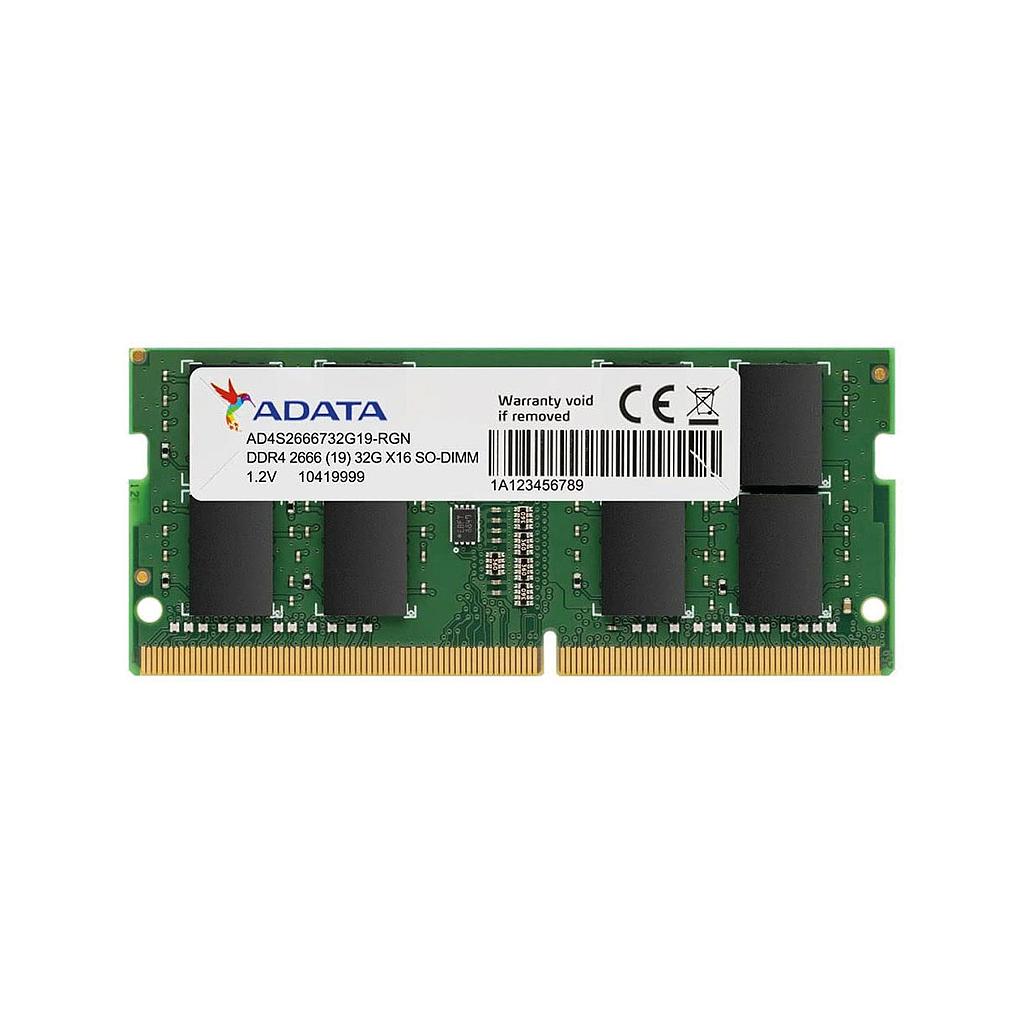 ADATA 8GB DDR4 2666MHz Laptop RAM