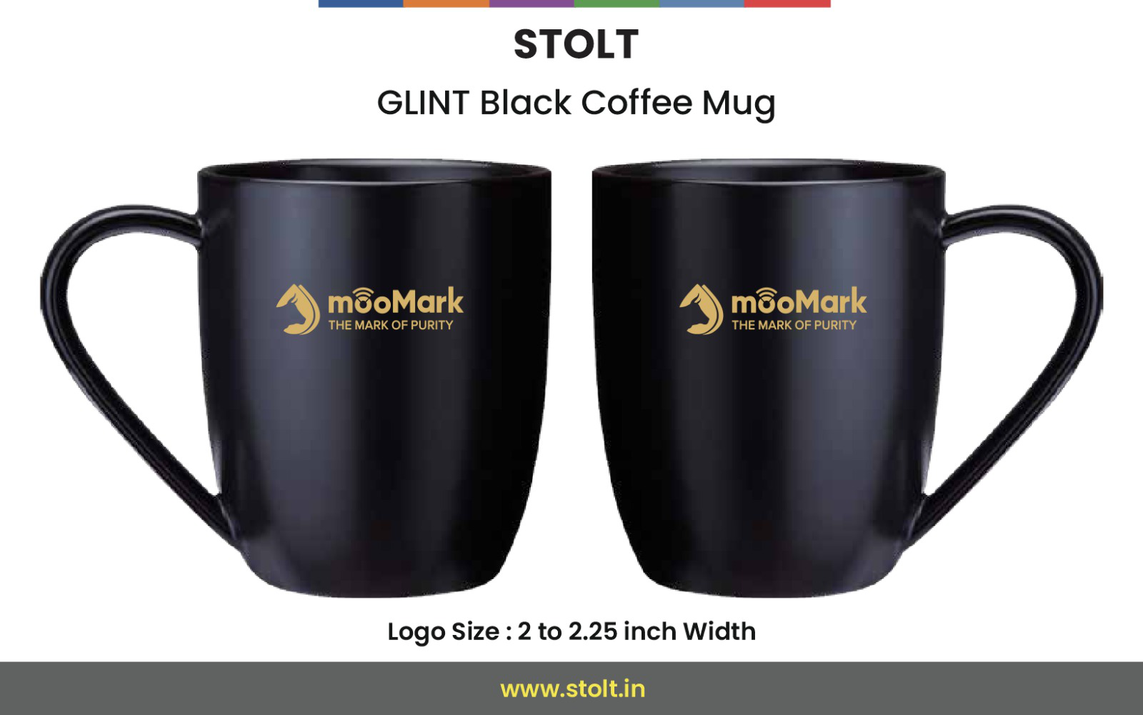 Divi - Moomark black mug