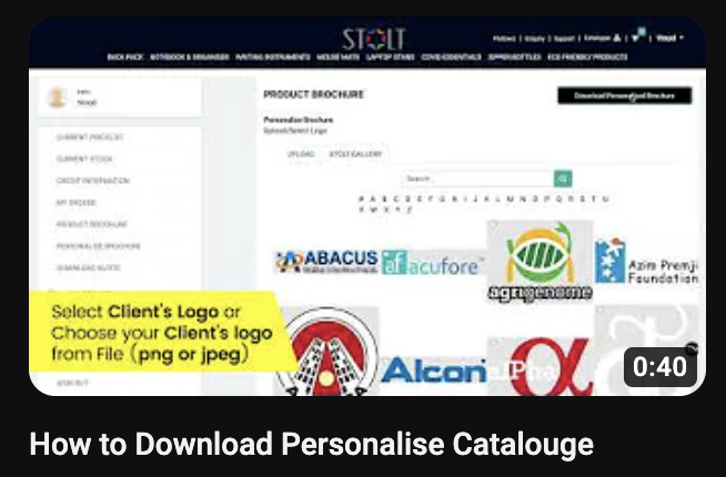 How to Download Personalise Catalouge