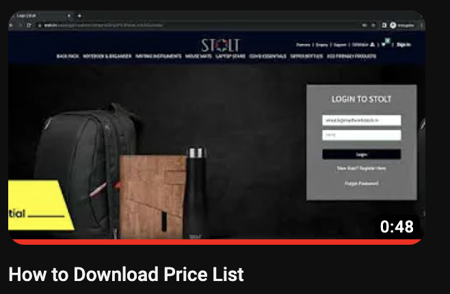 How to Download Price List
