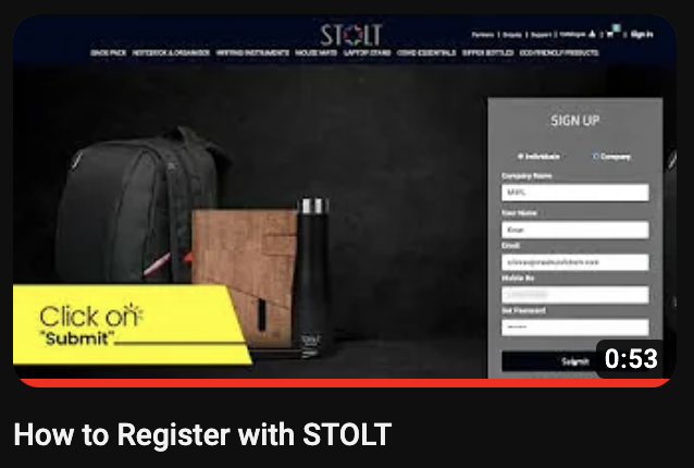How to Register with STOLT