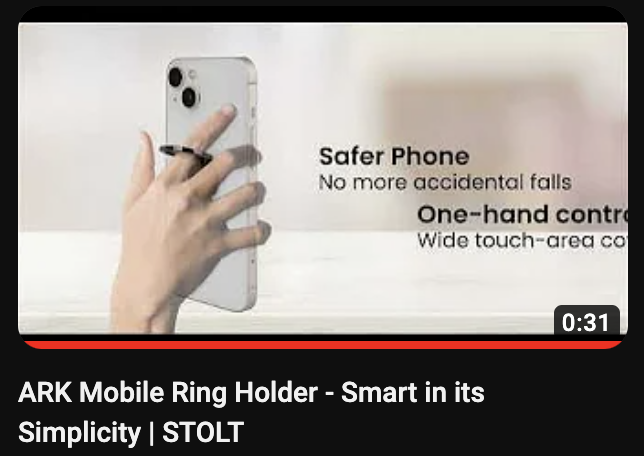 ARK Mobile Ring Holder